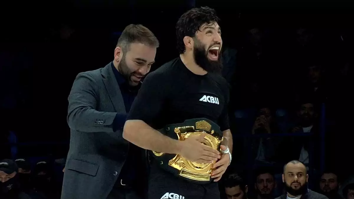 Арман Царукян завоевал чемпионский пояс ACBJJ!