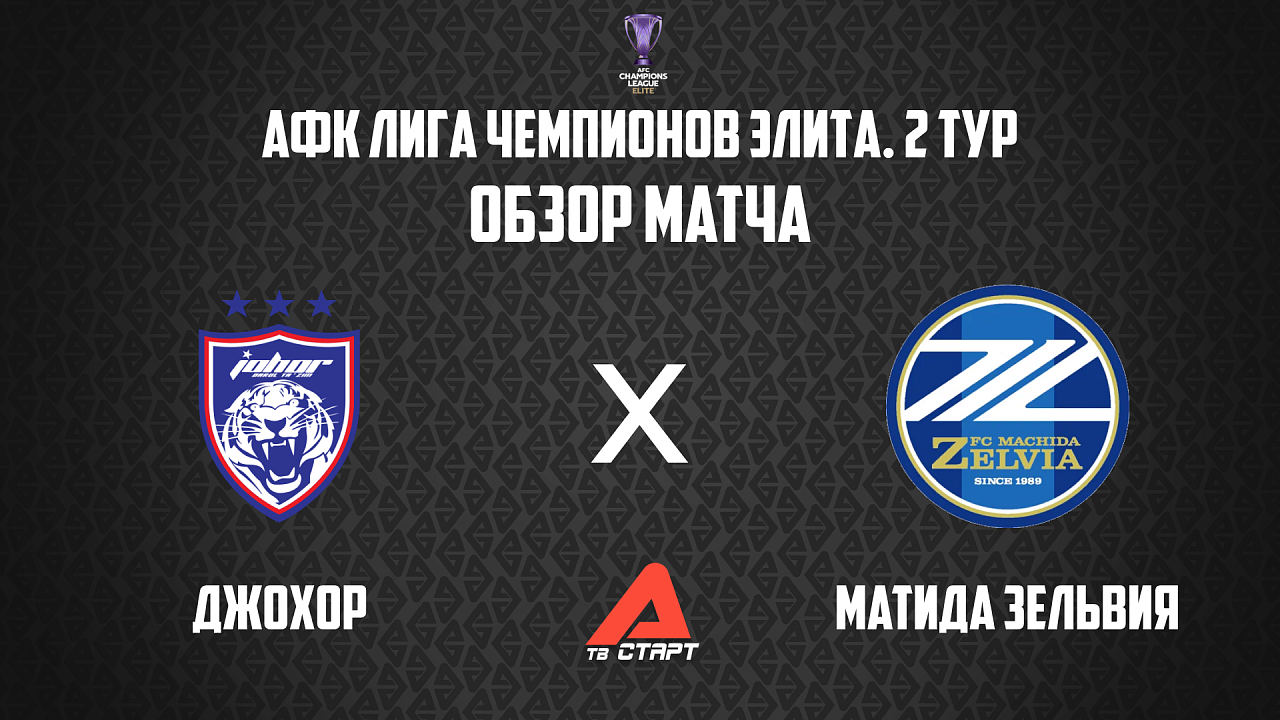 30.09.2025 Обзор матча. АФК ЛЧ Элита. Джохор - Мачида