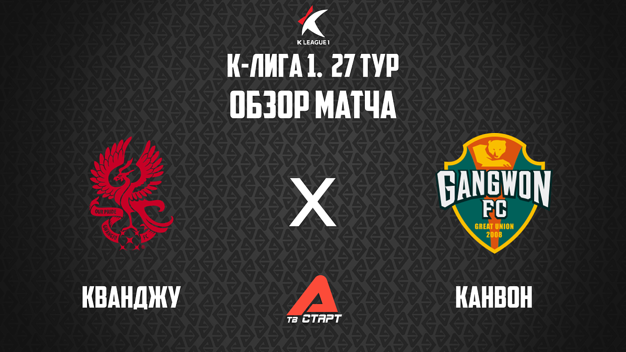 23.08.2025 Обзор матча. К-лига 1. Кванджу - Канвон
